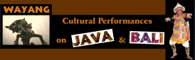 Wayang Cultural Performances on Java and Bali