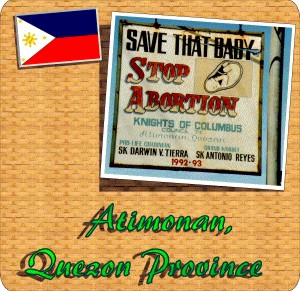 Anti-Abortion, Atimonan