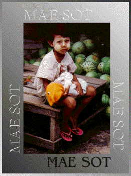 Mae Sot Girl Holding Baby